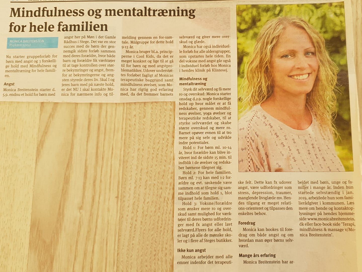 mindfulness og mentaltraening for hele familien på moen